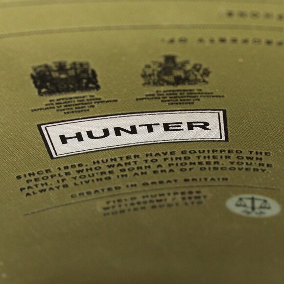 Hunter Field Huntress Dark Olive Tall Wellington Rain Snow Boot, Size 5 - Picture 10 of 10